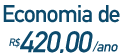 Economia de R$ 480,00/ano